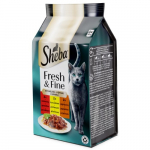 Kassi m&auml;rgtoit Sheba Fresh & Fine, 0.05 kg, 6 tk