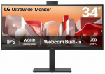 Monitor LG 34BA85QE, IPS, 60 Hz, UWQHD, 34"