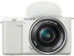 Digifotoaparaat Sony ZV-E10, valge v.