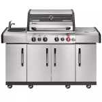 Gaasigrill Enders Kansas II Pro 4 SIK Turbo, 64 cm x 153 cm