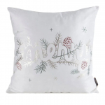 J&otilde;ulu dekoratiivne padjakate PSWA-340, valge/&scaron;ampanja, 45 cm x 45 cm