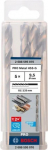 Metallist puurikomplekt Bosch, metall, hss-g, sirge, 9.5 mm x 12.5 cm