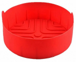 Silikoonvooder kuuma&otilde;hufrit&uuml;&uuml;rile Rosberg R51980RS, punane v., 18.8 cm x 18.8 cm