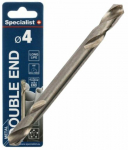 Metallist puur, kahe otsaga Specialist+ Double End, metall/teras/plast, keermega, keermestatud, 4 mm x 5.6 cm