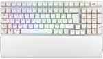Juhtmevaba m&auml;nguklaviatuur Asus ROG Strix Scope II, Inglise (US), valge v.