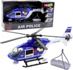 M&auml;nguhelikopter Lean Toys Air Police, 1:14, sinine v./valge v.