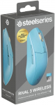 Juhtmevaba m&auml;nguhiir Steelseries Rival 3 Gen 2, bluetooth / 2.4ghz, sinine v.