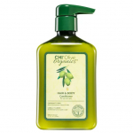 Juukse konditsioneer, juuste ja keha jaoks CHI Olive Organics, 340 ml