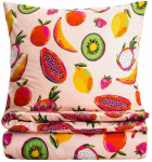 Voodipesukomplekt Homla Frutti 243282, mitmev&auml;rviline, 70 x 80 cm, 140 x 200 cm