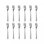 Kahvel Domotti Bari, roostevaba teras, h&otilde;be v., 12 tk, 19 cm