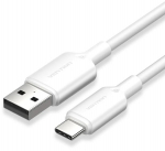 Juhe Vention CTQWF, USB Type C/USB Type A, 100 cm, valge v., 60 W