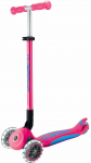 Laste t&otilde;ukeratas Globber Primo Foldable Plus Lights, sinine v./roosa v.
