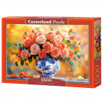 Pusle Castorland Summer Roses 152315, 47 cm x 68 cm, 1500 tk, mitmev&auml;rviline