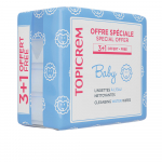 Puhastuslapid beebidele, naha puhastamiseks, lastele Topicrem Baby, 240 tk
