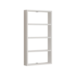 Seinariiul Kalune Design Quatro, valge v., 80 cm x 9 cm x 43.2 cm