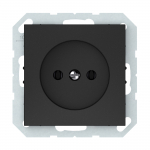 Pistikupesa Vilma QR1000 111070201701, ilma maanduseta, matt must