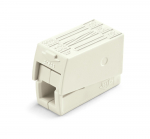 Klemm Wago, 1,0-2,5mm&sup2;, 2 koht., 24 A, valge