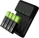 Akulaadija Green Cell VitalCharger charger 4x Batteries AA 2000mAh