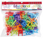 Klotsid ASKATO Educational 102146, 40 tk