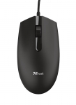Juhtmega arvutihiir Trust Basi Wired mouse, must v.