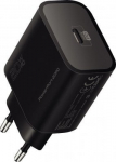Telefoni laadija Promate PowerPort-20PD, USB-C, must, 20 W