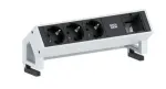 Pikendusjuhe statiiviga Bachmann Desk 2, 1.5 mm&sup2;, 0.2 m, 3 pesa, valge v.