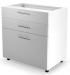 Alumine k&ouml;&ouml;gikapp Vento DS3-80/82, valge v., 52 cm x 80 cm x 82 cm