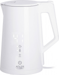 Elektriline veekeetja Adler AD 1345, 1.7 l, valge v.