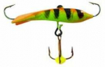 Lant Surf Winter Lure Nr.1 1091114, 3.5 cm, 5 g, must v./roheline v./oranž v.