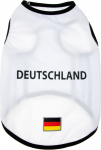 T-s&auml;rk koerale Karlie Football EM Deutschland 522172, valge, XS
