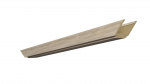 Horisontaalne ukseraam Domoletti, 70.5 cm x 10 - 14 cm x 2 cm, tamm v.