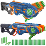 M&auml;ngup&uuml;stol kuulidega Hasbro Nerf Elite 2.0 Flip-32 ZA4528, 74 cm Sinine v.