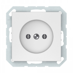 Pistikupesa Vilma QR1000 RP16-001-02, ilma maanduseta, matt valge v.