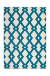 Vaip sise Kayoom Now! 100, elevandiluu v./t&uuml;rkiissinine v., 230 cm x 160 cm