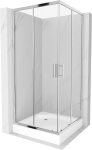 Du&scaron;ikabiin Mexen Rio 860-080-080-01-00-4510, ruudukujuline, 80 cm x 80 cm x 190 cm