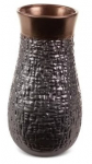 Dekoratiivne vaas Morena, 27 cm, roostevaba teras/pruun