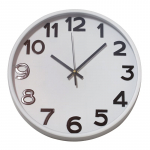 Kvartsseinakell Besk, valge v., 30 cm x 30 cm, 30 cm