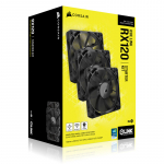 &Otilde;hkjahuti korpusele Corsair LINK RX120 Pack of 3, 120 mm x 25 mm