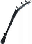 Tugijalg Bicycle Gear Rear, teras, must v., 28"