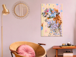 Maalimine numbrite j&auml;rgi Artgeist Hydrangea Girl MA_0412, mitmev&auml;rviline, 40 x 60 cm