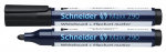Valge tahvli marker Schneider 129001, 2 - 3 mm, must v.