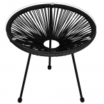 Aialaud Springos, l&auml;bipaistev v./must v., 50 cm x 50 cm x 49 cm