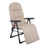 Aiatool Patio Galaxy Plus H031-05PB, pruun v./valge v./hall v., 85 cm x 59 cm x 105 cm