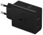 Telefoni laadija Samsung T5020XBEGEU, 2 x USB-C, 9.08 cm, must v.