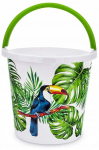 Majapidamis&auml;mbrid Branq Toucan, 10 l, valge/roheline