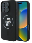 Telefoni &uuml;mbris Karl Lagerfeld Karl & Choupette MagSafe, Apple iPhone 16 Pro Max, must v.