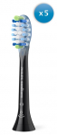 Elektrilise hambaharja otsik Philips HX9045/88, must v., 5 tk
