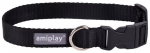 Kaelarihm koertele Amiplay Popular, must, 200 - 350 mm x 15 mm, S