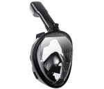 Sukeldumismask, l&auml;bipaistev/must
