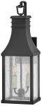 &Otilde;ue seinavalgusti Elstead Lighting Beacon Hill, 40W, E14, IP44, must v., 19.8 cm x 58.4 cm